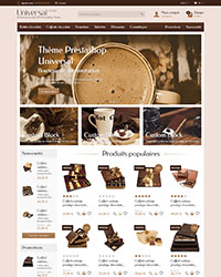 Thème Prestashop Universal Food